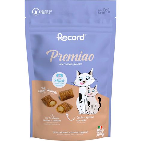 Premiao kitten snack ripieni per gatti e gattini 50 g carni bianche (1/2)