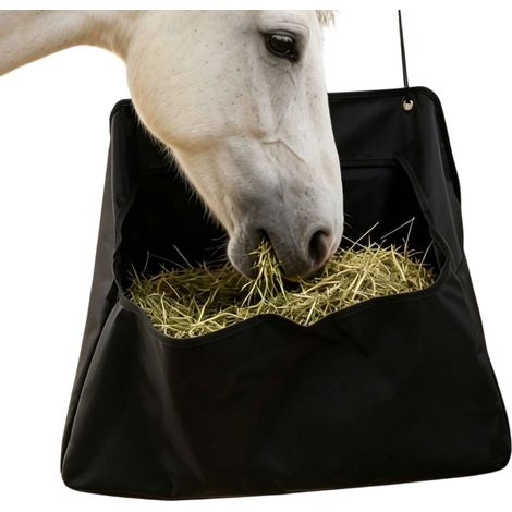 Distributeur D'Aliments pour Chevaux Grande Capacité Imperméable avec  Mangeoire à foin chèvres Pour extérieur grange stalle clôture mur ferme bétail bovins vache mouton (1/5)