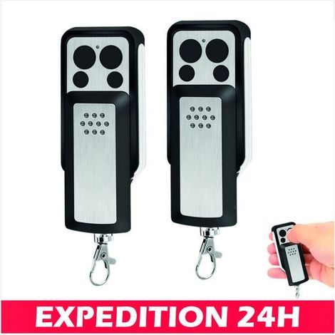 Accessoire de portail - AVIDSEN - 114253 - Lot de 2 télécommandes - Garantie 3 ans - Motorisation portail