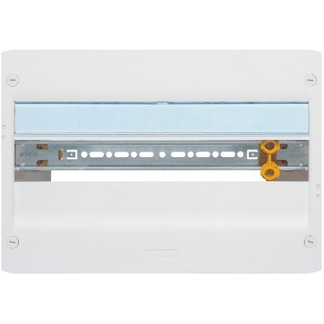 Legrand – Coffret Drivia 18 modules 1 rangée blanc – Protection IP30 – Installation en saillie – Dimensions 355x250x103.5mm