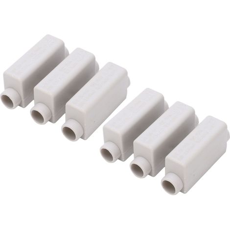 Lot de 2 connecteurs de câble haute puissance 3 entrées 3 sorties, conductivité élevée, dissipation thermique, bornier haute puissance 1000 V (1/5)