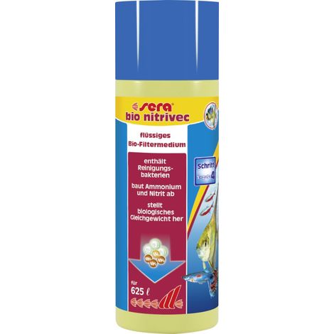 Sera Aquariumwasseraufbereiter bio nitrivec 250 ml Aquarium-Wasseraufbereiter