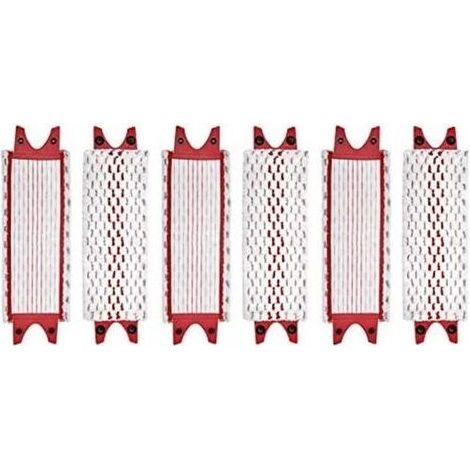 Lot de 6 serpillières de rechange en microfibre pour serpillère Vileda Ultramax (1/4)