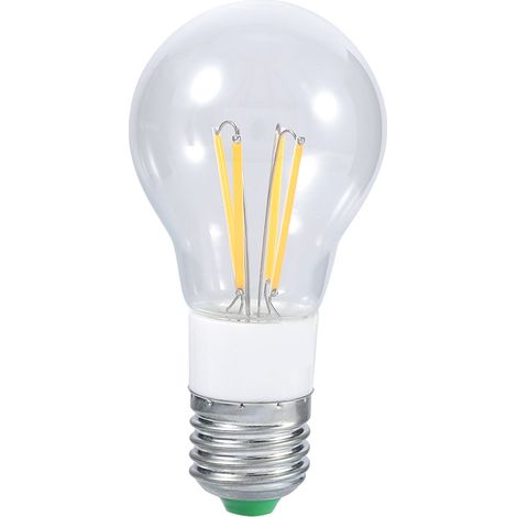 Ampoule Led E27 Filament Edison Dimmable 4W 220V Retro Chandelier Lumière Blanche Chaude (1/5)