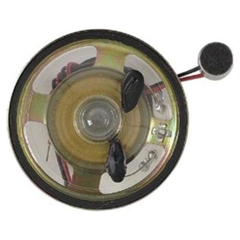 KV100 - Kit per scheda SV108 con microfono e altoparlante. Compatibile con centrali MP110, MP120 e MP200.
