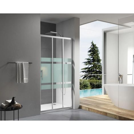 [JAMAIS UTILISE] Paroi de Douche ALTERNA Concerto 3 H195xL90cm - 3330167 (1/3)