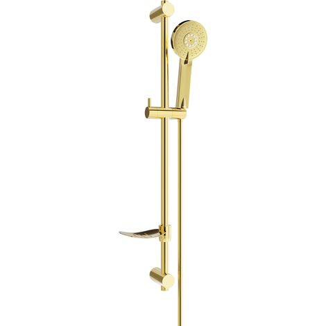 Mexen DF40 Schiebe-Dusch-Set, Gold - 785404582-50