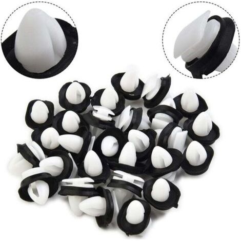 Lot de 100 Agrafe Garniture Fixation Clip Panneau Joint Porte Pour Fiat Ducato 71728806,8565.43, 856543