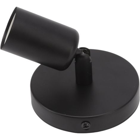 Douille E26/E27 pour applique murale, base moderne et simple pour chambre, salon, vitrine, 85-265 V, noir
