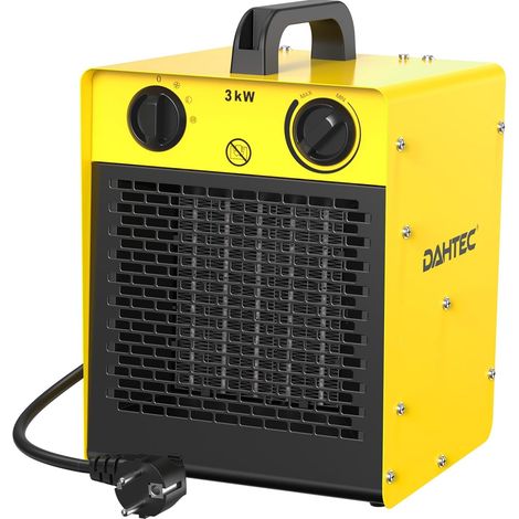 Chauffage Soufflant 3000W Céramique, 3 Modes, Thermostat, Garage (1/5)