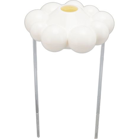 Arrosage des plantes nuage de pluie dispositifs en plastique abreuvoir automatique pour amateur de jardinier blanc (1/5)
