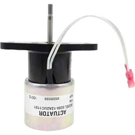 0250-12A2UC11S1 Magnetventil-Stellglied für Baggerabschaltung, Kraftstoffabschaltung, Flammenlösch-Magnetschalter, Teile für Baggergeneratoren (1/5)