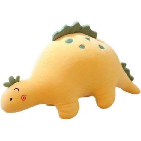 Bubble Dragon Dinosaurier Plüschkissen, entzückendes Plüschkissen, ein ideales Geschenk für Kinder (Gelb 45 cm) (1/5)