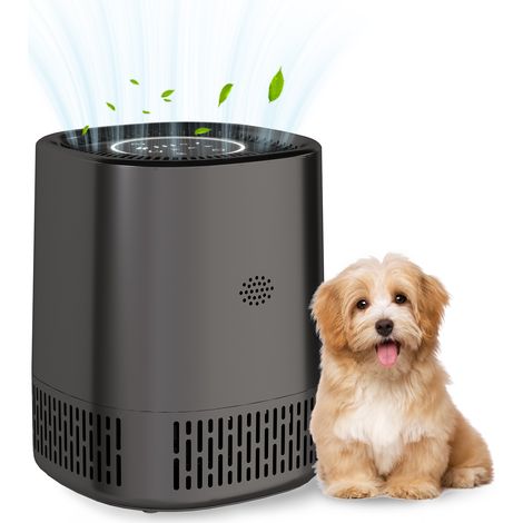 Pet Air Purifier - Mini - White, USB Powered, ABS - for Home, Pet Area, Bedroom (1/5)