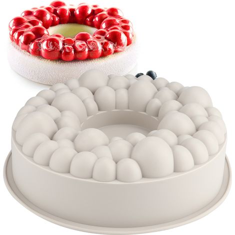 Silikon-Kuchenform zum Selberbacken von Mousse-Kuchen, Küchenbackwerkzeug (1/5)