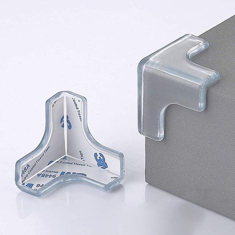 Protection Coin de Table, 20pcs protecteurs de coin transparent, Protections d'Angles (1/5)