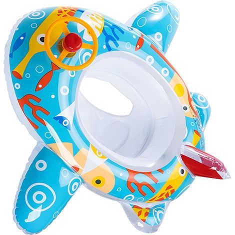 Babyschwimmhilfen, aufblasbare Schwimminseln als Sicherheitssitze, Strandspielzeug, Schwimmringe für Kinder von 1 bis 5 Jahren (1/5)