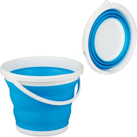 Cubo plegable de 10 litros