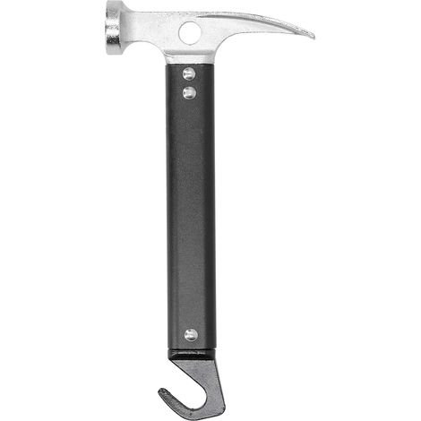 MINKUROW Mazo para acampar, martillo de estaca para tienda de campaña, extractor de aleación de aluminio, mini herramienta portátil para exteriores (1/5)