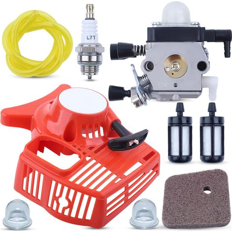 Carburateur FS85 2, Pour coupe-bordures Stihl Pour Désherbeur FS38 FS45 FS46 FS55 KM55 HL45 FS45L FS45C, C1Q-S66 C1Q-S71 C1Q-S97 C1Q-S143 C1Q-S153 C1Q-S186, 41401200612, 41401200619 (1/5)