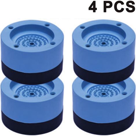 Tampon Anti-Vibration - Pour Machine À Laver Sèche-Linge Réfrigérateur - Compatible Tous Sol Dur - Lot De 4 (1/5)