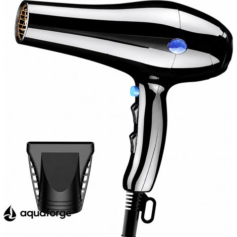 Sèche cheveux professionnel 2200 W air chaud froid séchage rapide (1/5)