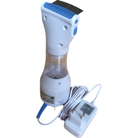 Peigne Électrique Anti-poux - Aspirateur à Pouxs pour Chiens et Chats - Filtre de Capture Intégré - Prise Amérique - 1 Pièce (1/5)