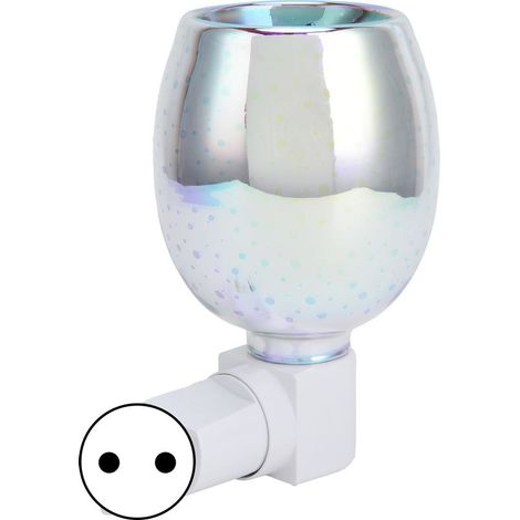 Heated-wax electric 3D, parfum enfichable, without smoke, lamp of night for the home, the desk, the hotel, socket ue, 220V (1/5)