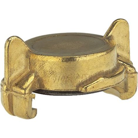 Couplage réactif en laiton: Capuchon d'extrémité utile pour la fermeture du raccord rapide Distributeur Art.-no. 7119-20 (7118-20)