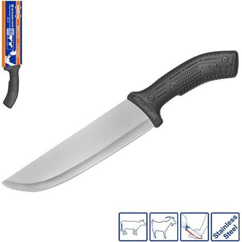 Couteau de boucher W ADFOW 171 mm en acier inoxydable