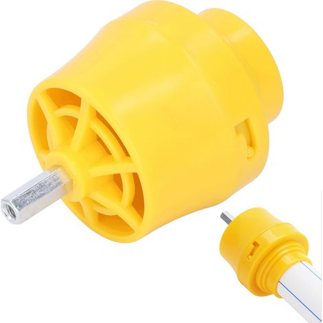 Ensemble de 6 outils de taraudage de tuyaux en plastique pour perceuses électriques, outils de taraudage de tuyaux en PVC (1/2, 3/4, 1 pouce). (1/5)