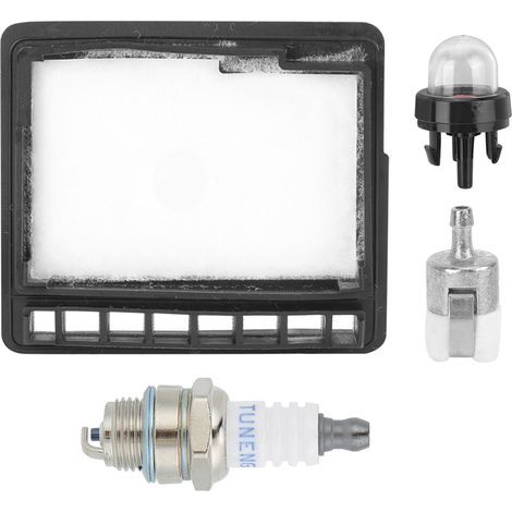 Kit filtre à air, bougie d'allumage et poire d'amorçage pour tronçonneuse Echo CS3000, CS-3450 et CS340 (1/5)