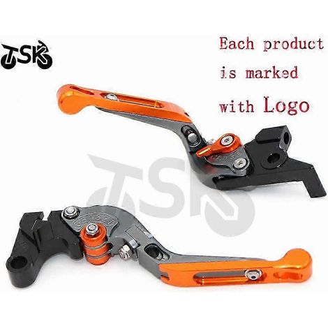 Levier de frein et d'embrayage pliable/extensible CNC avec logo, 20 couleurs, pour Kawasaki Z1000 SX Z1000SX Tourer 2017 (G) (1/5)
