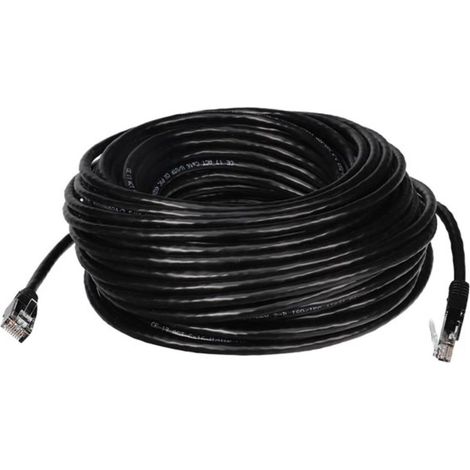 ACT UTP-PATCHKABEL - CAT 5E - 8P8C / 20m / black / m-m (1/5)