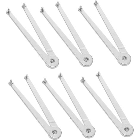 Clé à Angle Réglable pour Meuleuse Disqueuse 6 Pièces Clé à Serrage de Verrouillage pour Accessoires de Meuleuse (1/5)