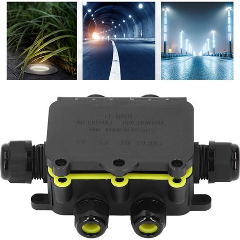 SUNG hat die wasserdichte Anschlussdose LF-M2068 (6-fach IP68) zugelassen, eine elektrische Außenbox mit wasserdichtem Verteilerkasten für 450 V aus Kunststoff, geeignet für Außen- und Landschaftsbele (1/5)