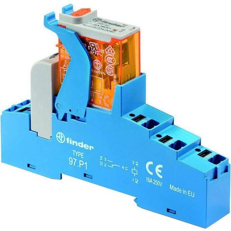 Finder 4C.P1.9.012.0050 relè elettrico con LED integrata