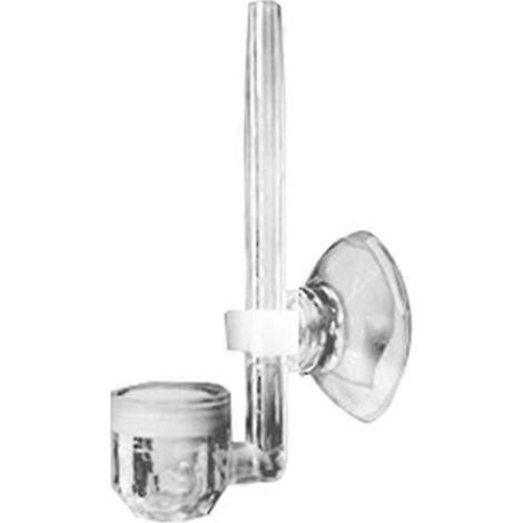 Bulleur d'aquarium en pierre à air, diffuseur de bulles pour aquarium avec ventouses, disque de diffusion pour poissons, adapté aux réservoirs S. (1/4)