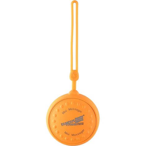 Mini portable decompression massager, multifunctional hand and joint massager, vibration massager for stress relief at the office (orange) (1/5)