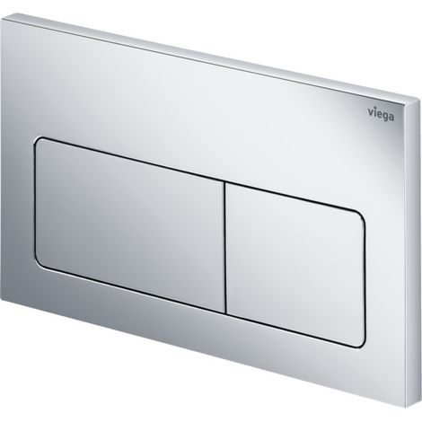 WC Betät.-Pl. Visign for Life 5 8601.1 aus Kunststoff in verchromt (1/4)