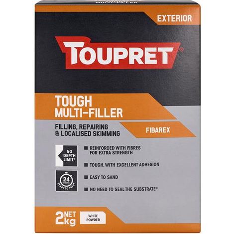 Toupret TTFIBA02GB Tough Multi-Filler 2kg TOUTTFIBA02 (1/2)
