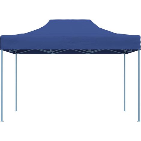 Maison Exclusive - Profi-Partyzelt Faltbar 3x4 m Stahl Blau