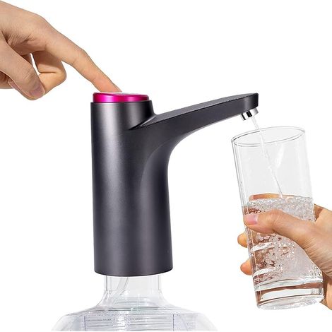 Distributeur d'eau électrique, 600 ml, rechargeable par USB, pompe à eau potable sans fil, pompe automatique pour la maison, le bureau, le camping-car (1/5)