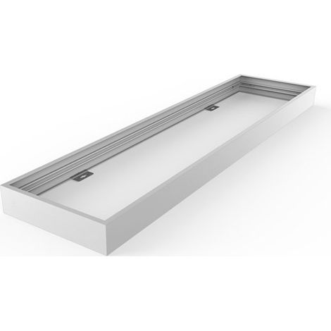 Dalle lumineuse à LED Accessoire Cadre montage saillie 1200x300x70mm (0047198)