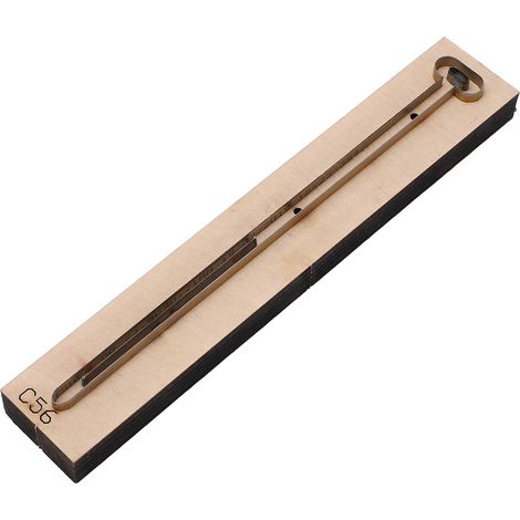 Moule de découpe réutilisable en cuir pour scrapbooking, base en bois épais pour projets DIY (1/5)
