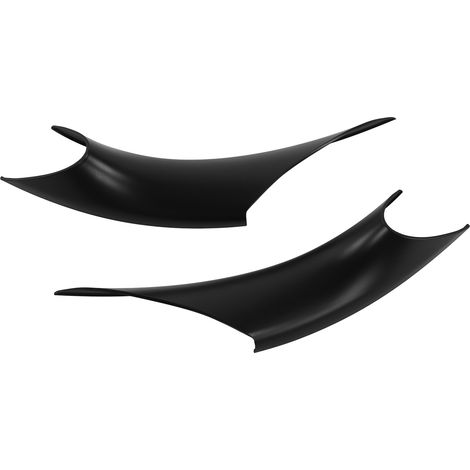 Poignée de porte intérieure intérieure Lot de 2 Housse de remplacement pour BMW Série 3 F80 M3 Berline 2012-2015 Noire (1/5)