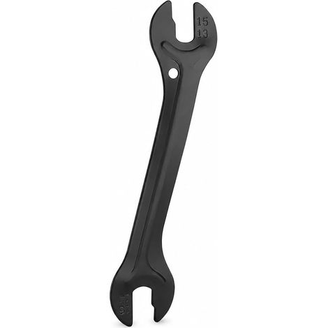 Clé de réparation de vélo noire, 20 cm, nicht im Weg im Vélo, Clé ouverte double extrémité pour roue de vélo, moyeu (1/5)