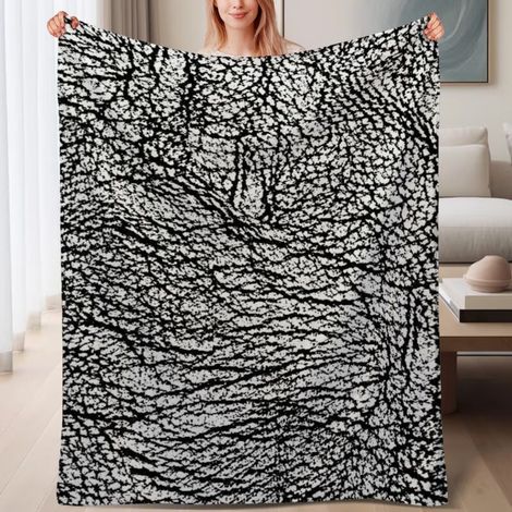 Couverture de lit en polaire, couverture de luxe douce en microfibre pour le printemps, décoration intérieure, cadeau idéal pour femmes hommes, 6080 pouces (1/4)