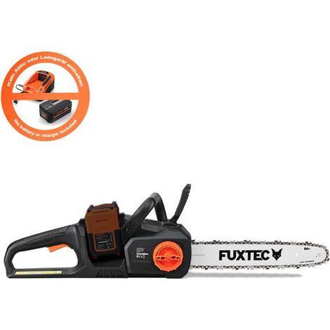 Tronçonneuse batterie sans fil 2x20V - FUXTEC FX-E2KSSET - longueur de coupe 35cm, sans batterie ni chargeur (1/4)