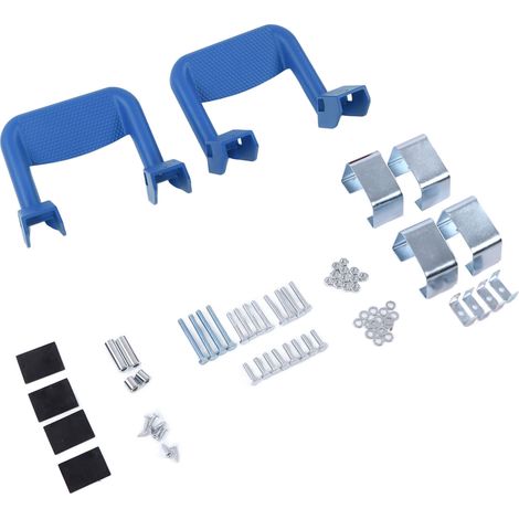 Jeu de 2 Marchepieds Latéraux en Alliage d'Aluminium pour Chevrolet Avalanche 2002-2013, Bleu, Compatible avec Pickup, Accessoires de Remplacement (1/5)